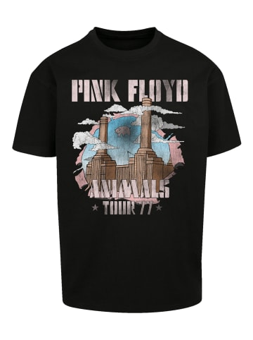 F4NT4STIC Heavy Oversize T-Shirt Pink Floyd Animal Factory in schwarz