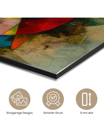 OnlyWow Metallbild Geometrie
