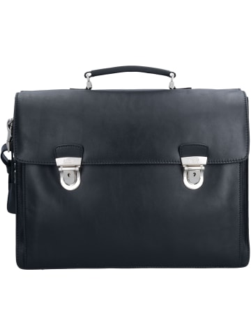 PICARD Toscana Aktentasche Leder 42 cm Laptopfach in schwarz