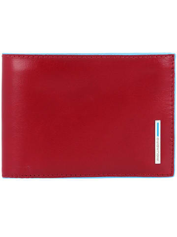 Piquadro Blue Square Geldbörse Leder 12,5 cm in rot