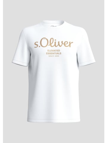 s.Oliver T-Shirt in 01D2_weiß