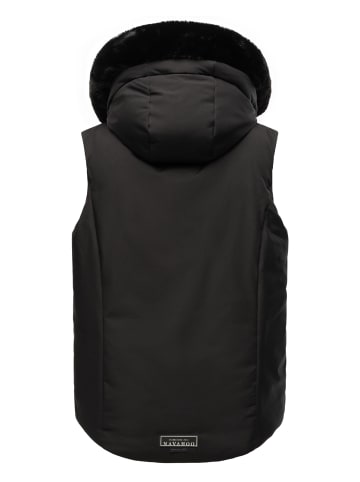 Navahoo Steppweste Zimthäschen XIV in Black