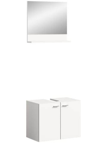 ebuy24 Weiß 57 x 33 cm