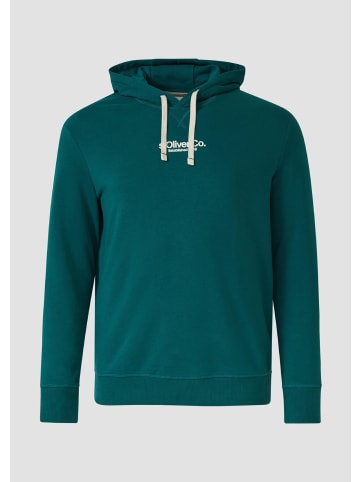 s.Oliver Sweatshirt in 79D1_tannengrün