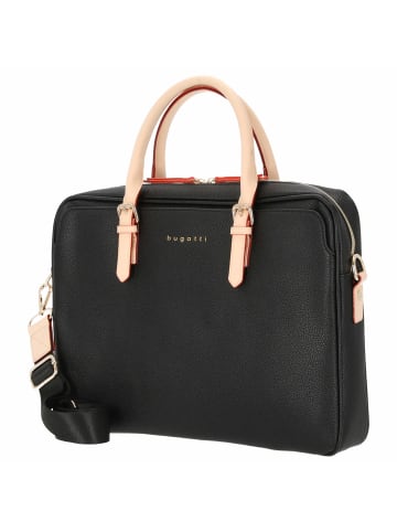 Bugatti Ella - Aktentasche 15" 37 cm (beige) in schwarz
