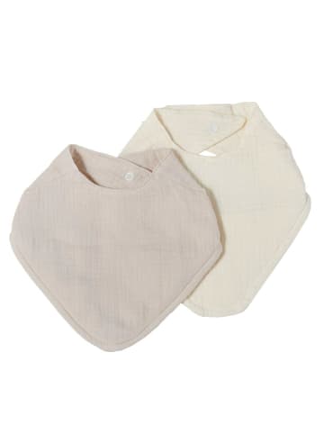 nordic coast company  Lätzchen-Set Musselin und Dreiecktuch 2 in 1
