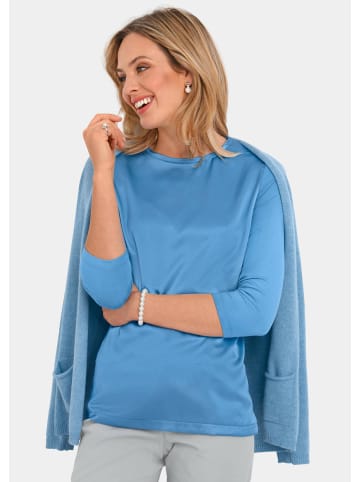 GOLDNER Blusenshirt in himmelblau