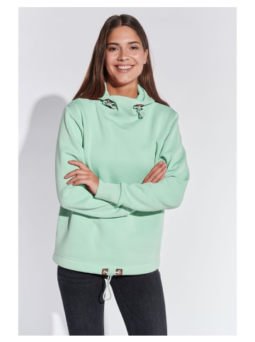 Vestino Kapuzen-Sweatshirt in Mint