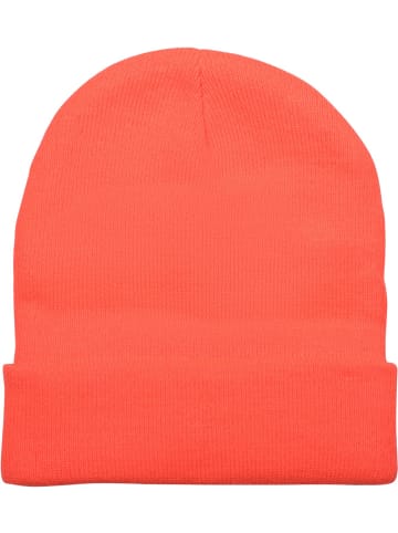 styleBREAKER Strickmütze in Neonorange