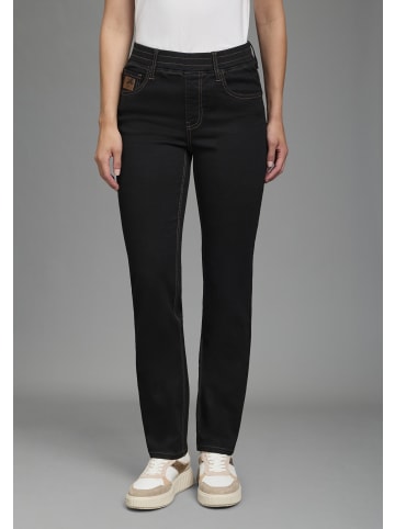 ARIZONA Relax-fit-Jeans in schwarz