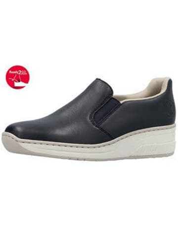 rieker Slipper in blau