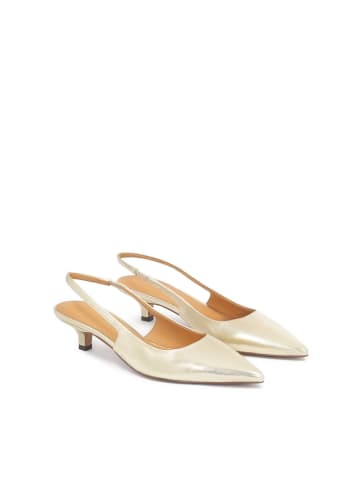 Kazar Pumps in Gold