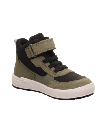superfit Ankle Boot MAVERICK in Grün/Schwarz
