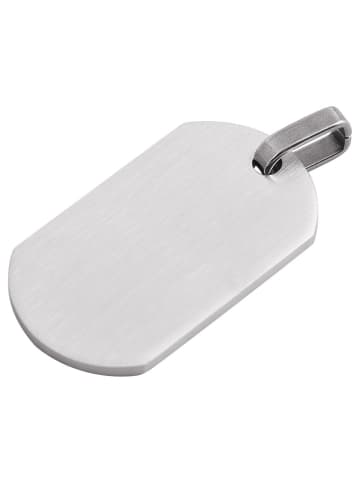 Adeliás Unisex Anhänger aus Edelstahl in silber