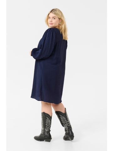 KAFFE curve Kleid KClinna A-shape in Midnight Marine