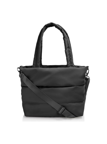 Heys Puffer Shopper Tasche 35 cm Laptopfach in black