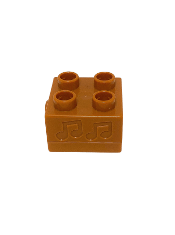 LEGO DUPLO® 2x2 Effektstein Urwald 10974 1x Teile - ab 18 Monaten in brown