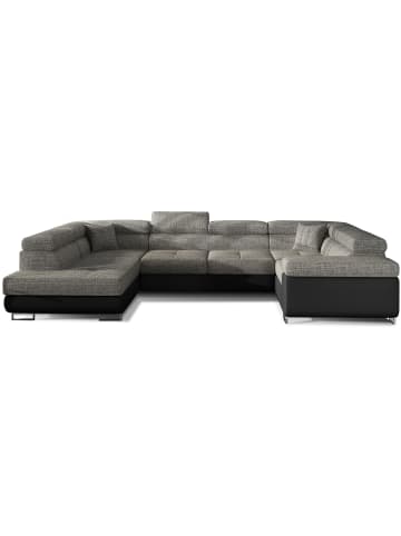 MF Design Lavin Recamiere Links in Grau -  (L) 340 x (B) 340 x (H) 90 cm