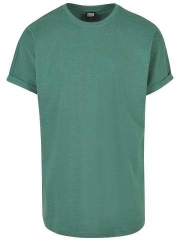 Urban Classics Urban Classics Herren Long Shaped Turnup Tee in leaf