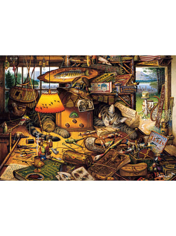 Schmidt Spiele Max in den Adirondacks Mountains | Puzzle Charles Wysocki 1.000 Teile