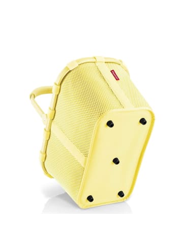 Reisenthel Carrybag - Einkaufskorb (cord dark matcha) in frame mesh lemon