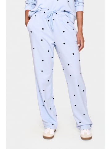 SAINT TROPEZ Casual Hose DagnaSZ Gerade Passform in Heather NightSky Harts