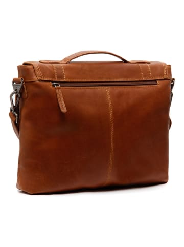 The Chesterfield Brand Veneto Aktentasche Leder 38 cm Laptopfach in cognac