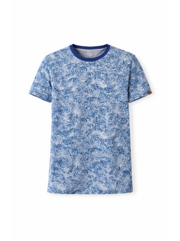 ragwear T-Shirt 'WANNO' in blau