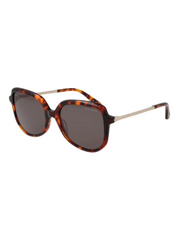 Ted Baker Damen Sonnenbrillen Geometrisch Braun