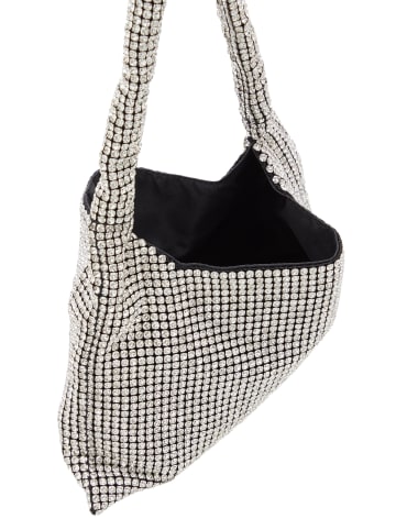 NAEMI Damen Handtasche in Silber