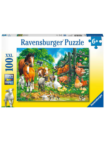 Ravensburger Versammlung der Tiere, Puzzle 100 Teile XXL
