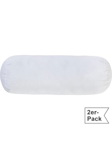 Erwin Müller Textilfaser Nackenrolle 2er-Pack Lech in weiß