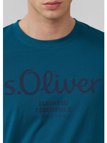 s.Oliver T-Shirt in 67D1_petrol