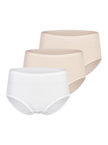 SPEIDEL Midi Slip Cotton & More in Beige / weiß