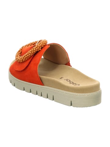 Gabor Klassische Pantoletten in Orange