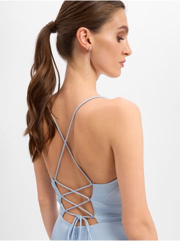 Marie Lund Abendkleid in hellblau - 0003