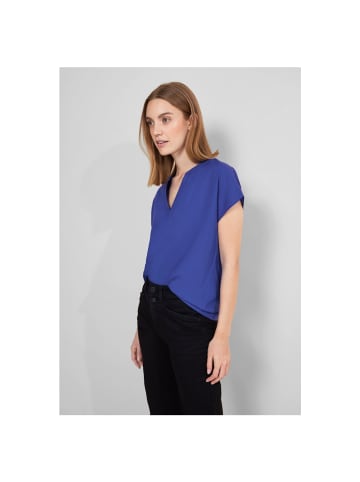 Street One Halbarmbluse in intense royal blue