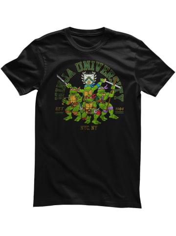 Teenage Mutant Ninja Turtles T-Shirt "Ninja University T-Shirt" in Schwarz