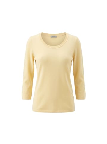 Malo Schwarz Gelb Seide Damen Pullover