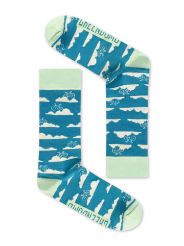 GreenBomb Socks Clouds in Mix