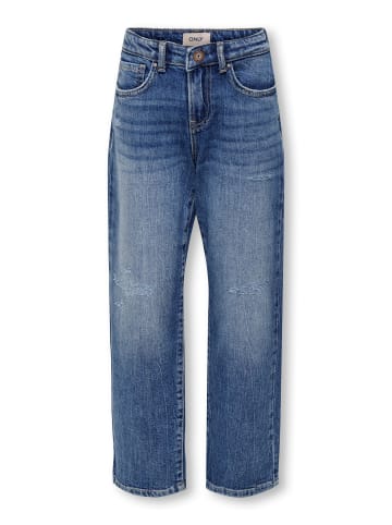 KIDS ONLY Wide Leg Jeans in medium blue denim