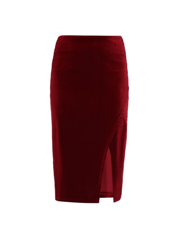 faina Women Skirt in burgundy