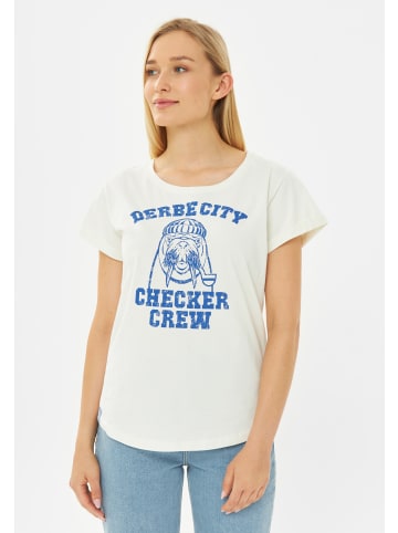 Derbe T-Shirt DERBE CITY in off-white