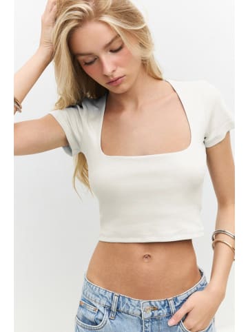 NO MATTER WHAT Shirt in Creme