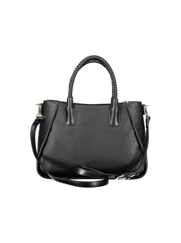 Valentino by Mario Valentino Schwarz Damen mit verstellbar Shoulder Strap Tasche aus Polyurethan