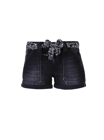 Le Temps des Cerises Jeans-Shorts BLOOM in BLACK / BLACK