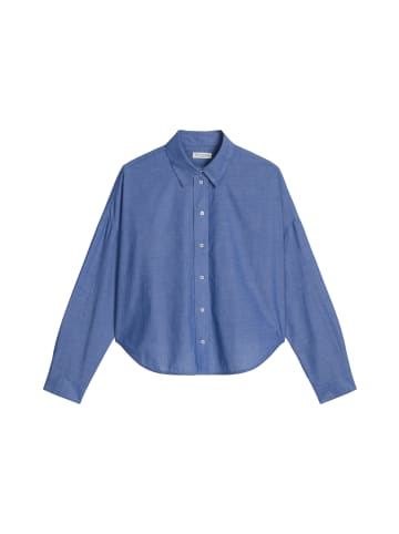 Marc O'Polo Bluse regular in Medium Blue