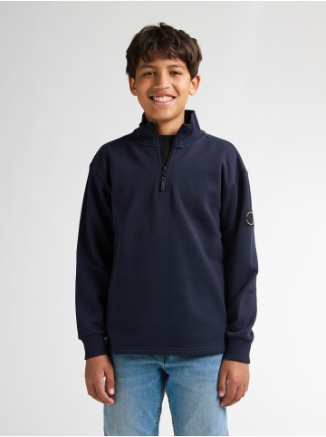 Petrol Industries Halb-Zip Pullover Skagit in Blau