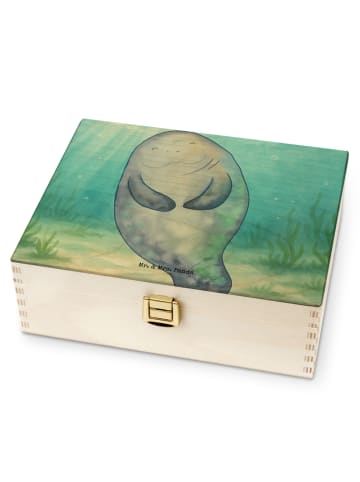 Mr. & Mrs. Panda Teedose Seekuh Happy Design ohne Spruch in Weiß