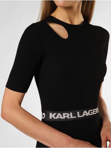 Karl Lagerfeld Kleid in schwarz - 0001